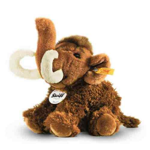 Steiff Manni Mammut 18 cm, braun, Plüsch 082412 - für Kinder und Sammler ab 18 Monate