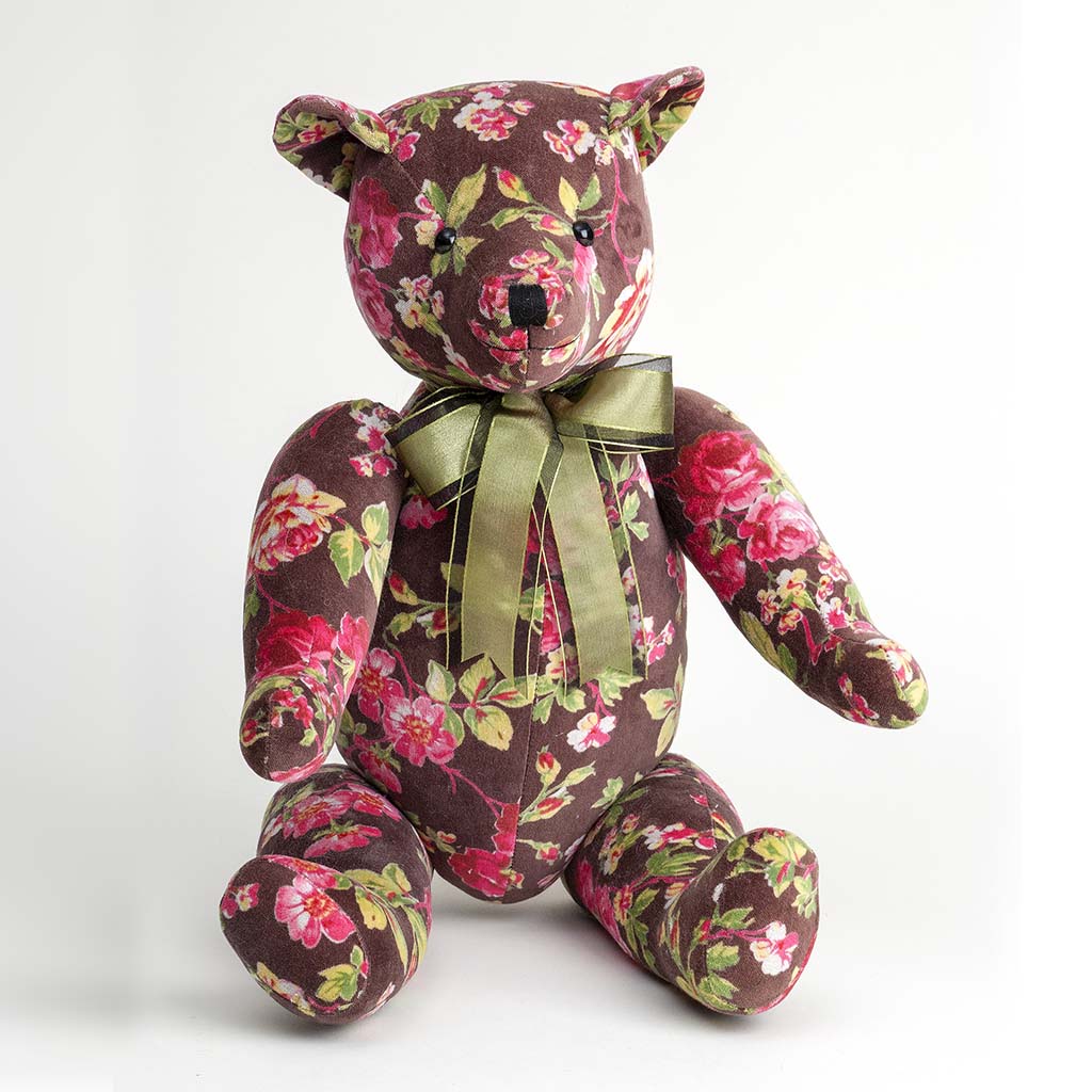 CANTERBURY BEARS Briar Rose Samt , 56 cm, handgefertigt - 141 - für Kinder u. Sammler ab 3 Jahre