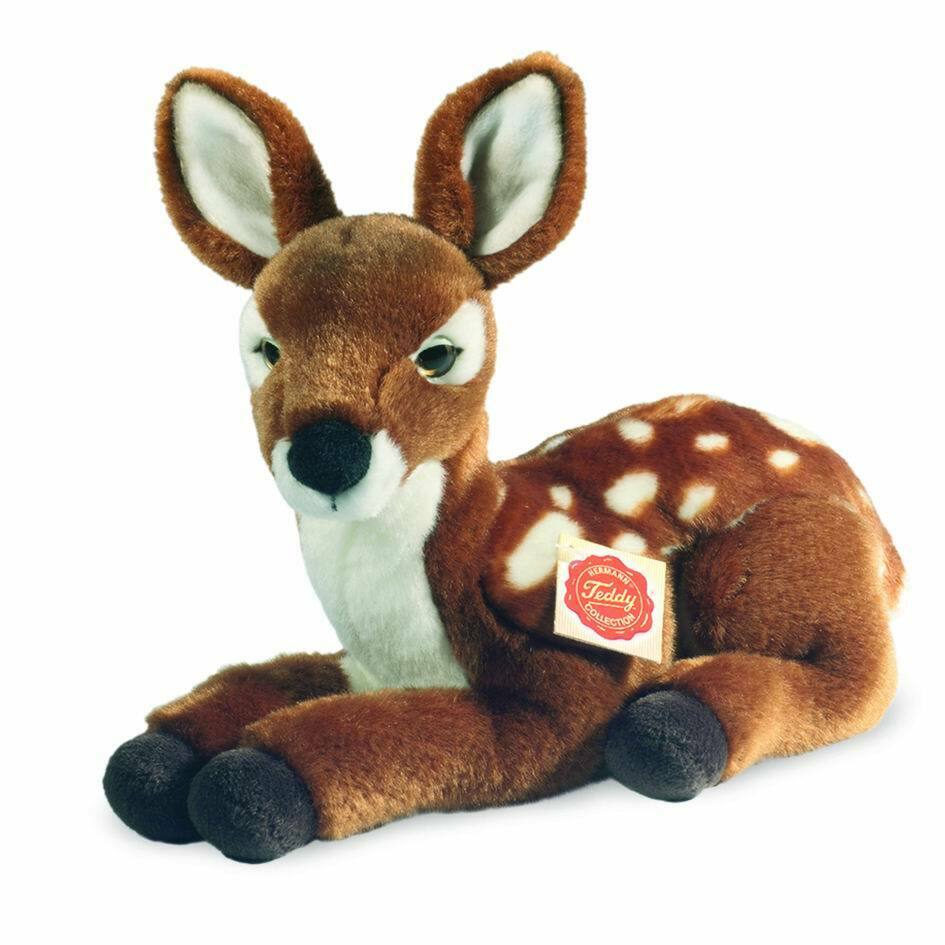 Teddy Hermann Collection Bambi liegend 908289 - für Kinder und Sammler ab Geburt