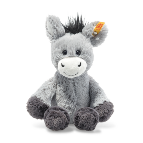 Steiff Dinkie Esel 20 cm grau 073922 - für Kinder und Sammler ab Geburt