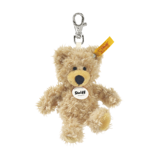 Steiff Teddyb. Charlie Schlüsselanhänger 12 cm, beige - 111884- für Kinder und Sammler
