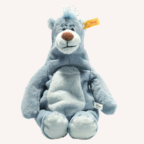 Steiff Bär Baloo 31 cm blaugrau 024542 - für Kinder und Sammler ab 18 Monate